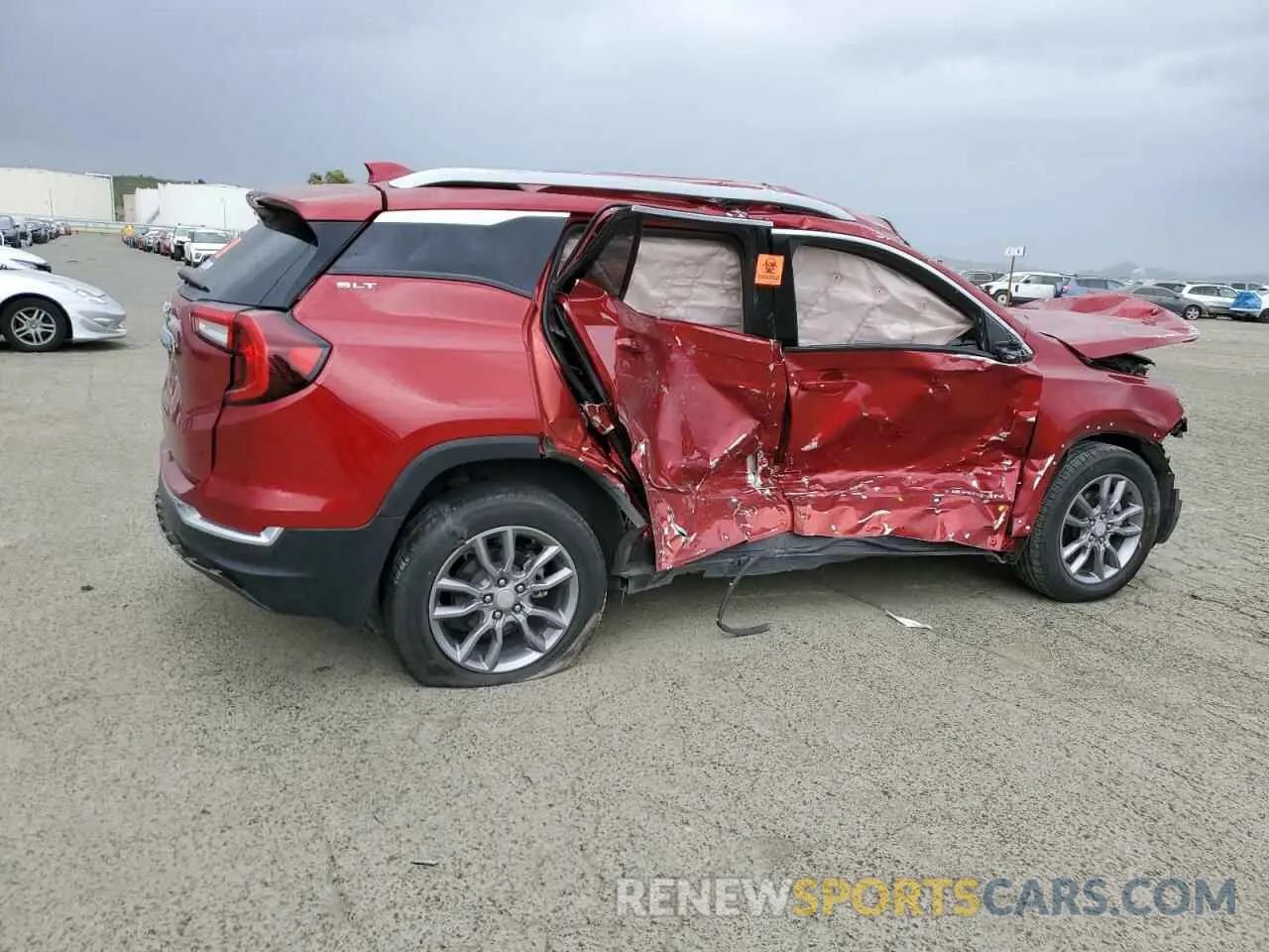 3 Photograph of a damaged car 3GKALPEV1NL167801 GMC TERRAIN 2022