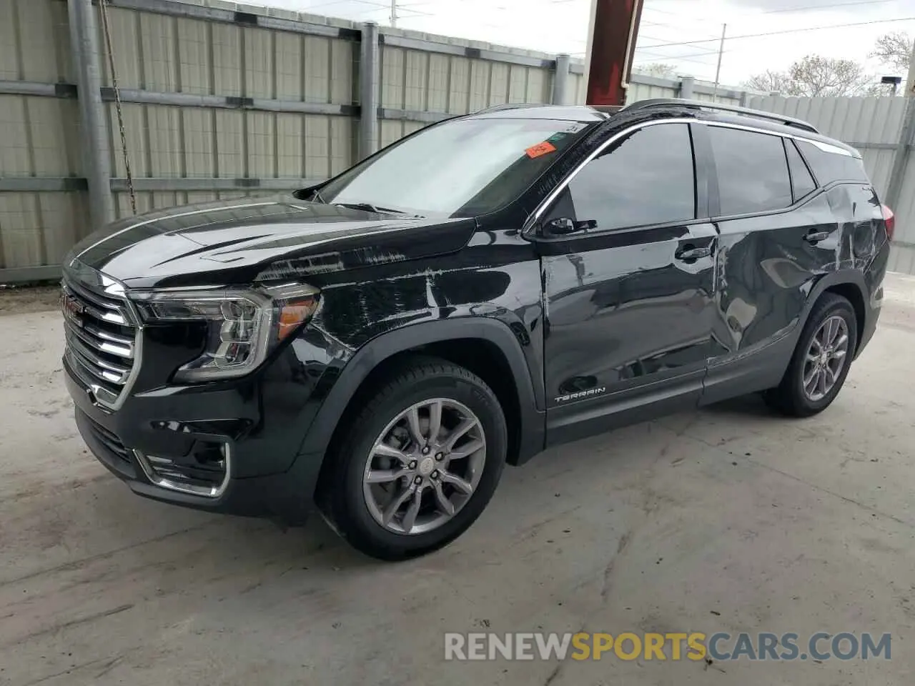 1 Photograph of a damaged car 3GKALPEV1NL261323 GMC TERRAIN 2022