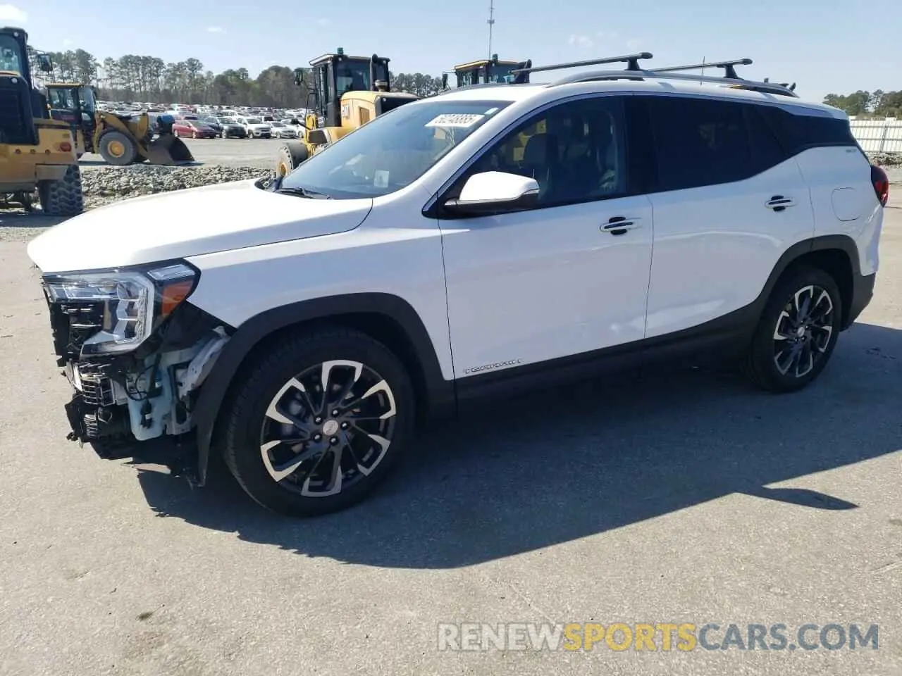1 Photograph of a damaged car 3GKALPEV3NL118258 GMC TERRAIN 2022