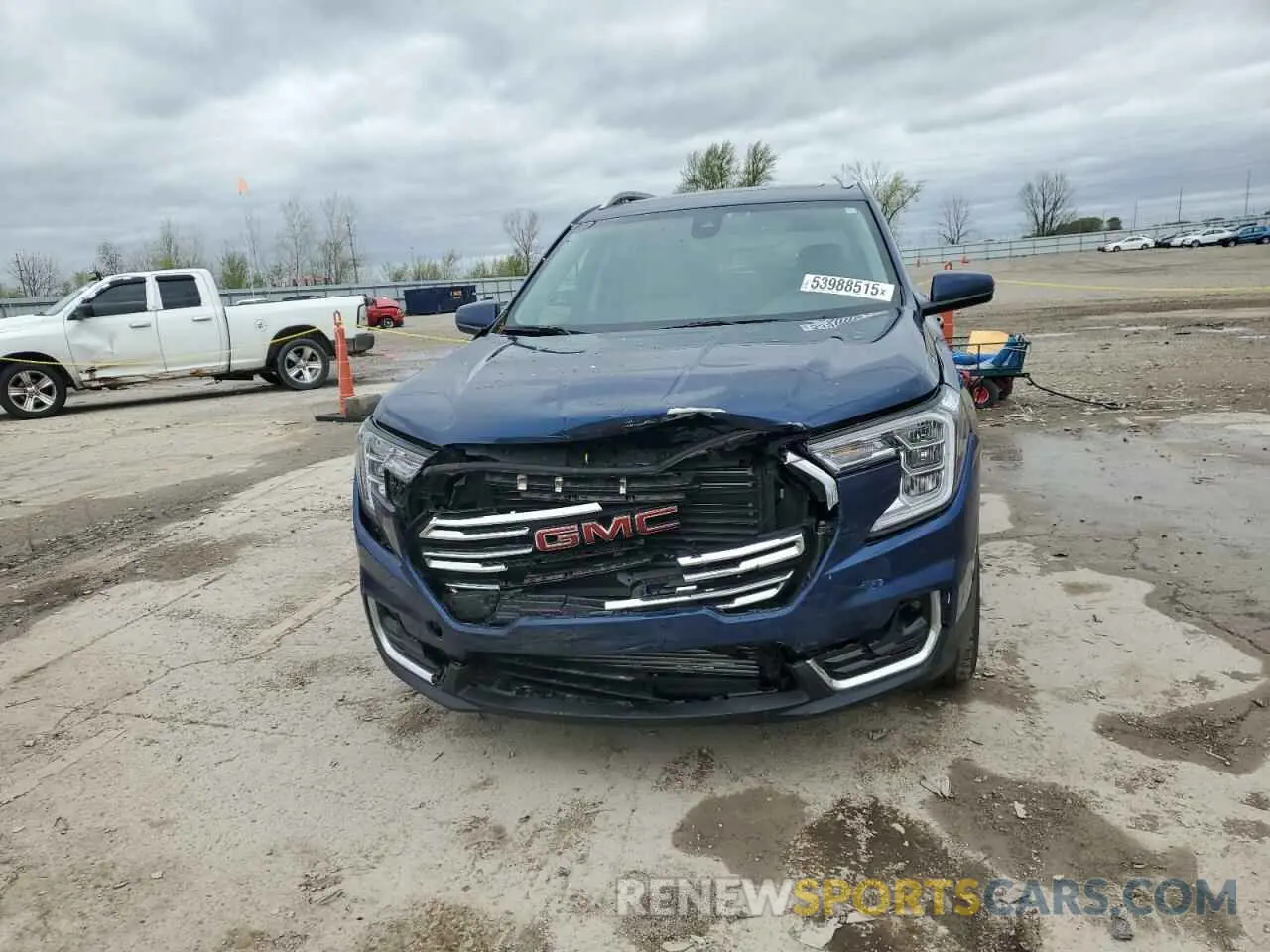 5 Photograph of a damaged car 3GKALPEV3NL132970 GMC TERRAIN 2022