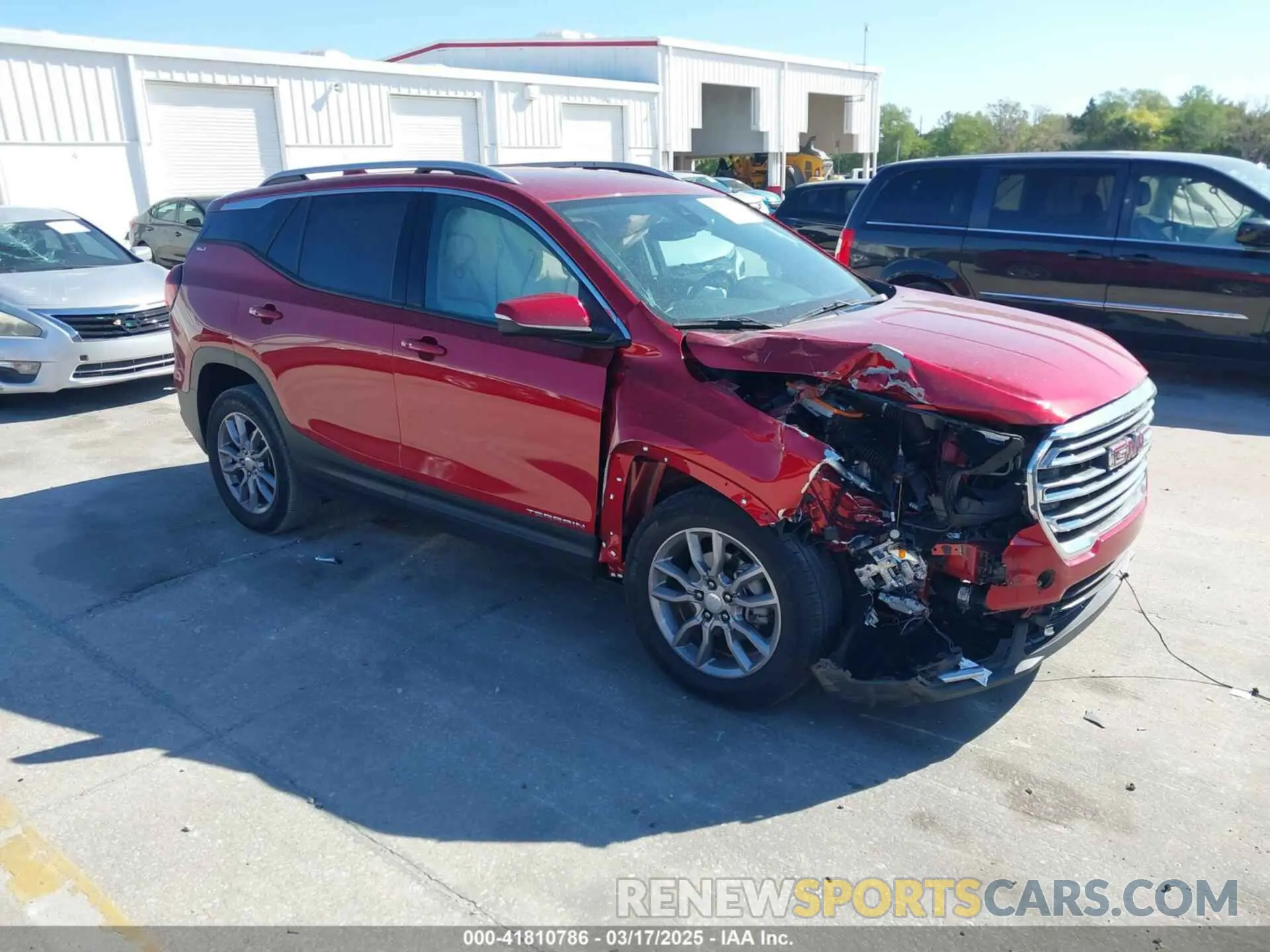 1 Photograph of a damaged car 3GKALPEV3NL159831 GMC TERRAIN 2022