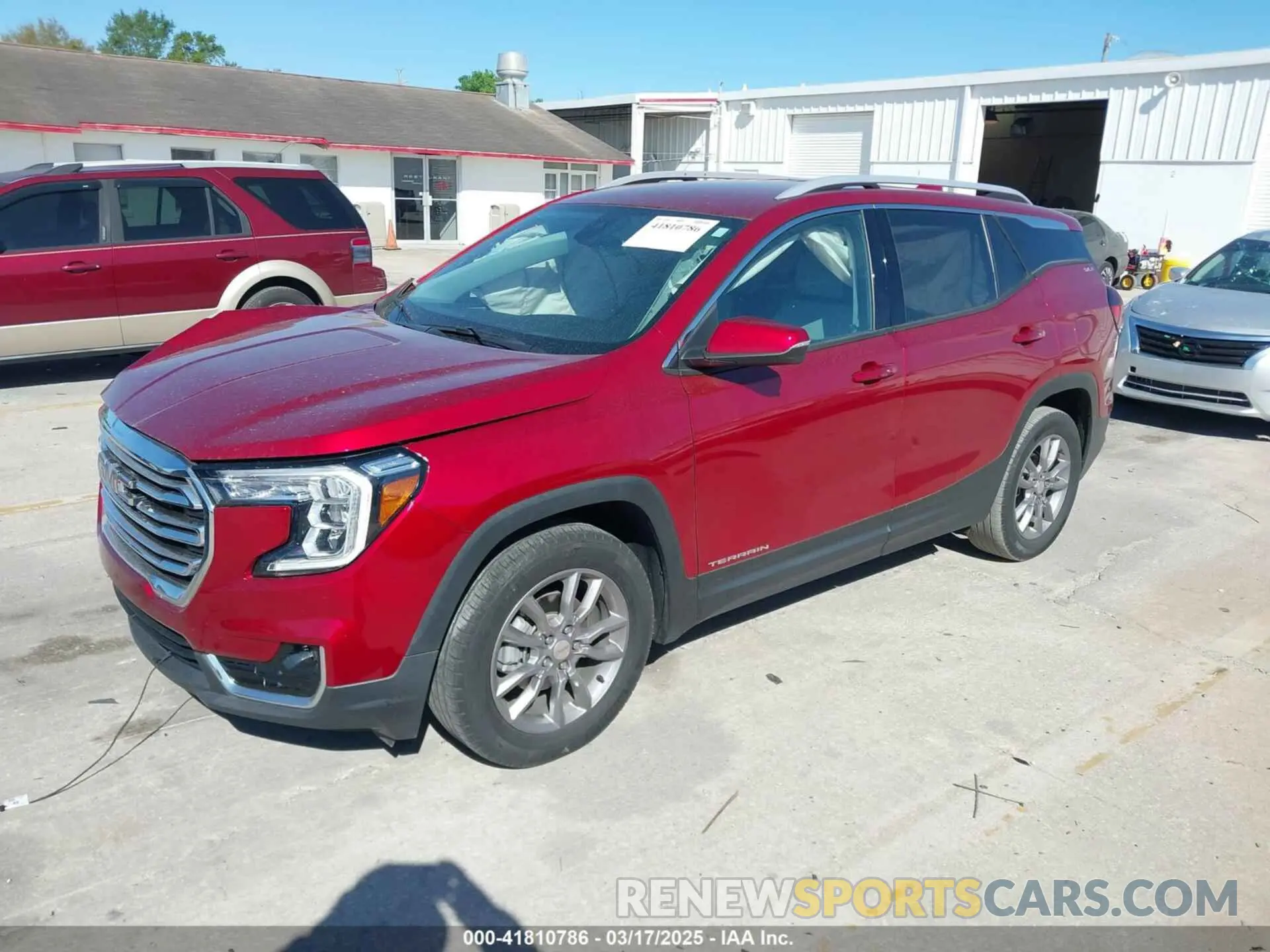 2 Photograph of a damaged car 3GKALPEV3NL159831 GMC TERRAIN 2022