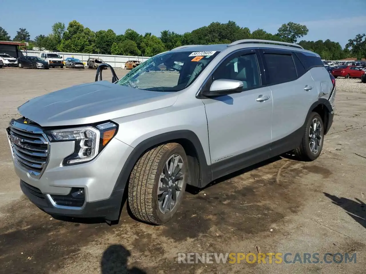 1 Photograph of a damaged car 3GKALPEV4NL107205 GMC TERRAIN 2022
