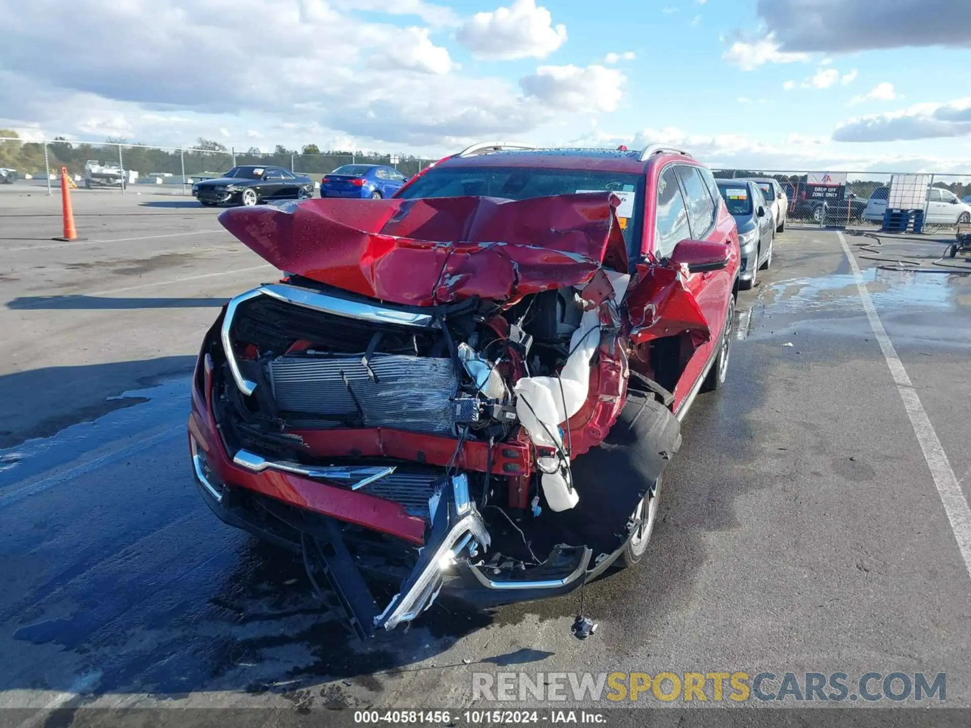 6 Photograph of a damaged car 3GKALPEV4NL133481 GMC TERRAIN 2022