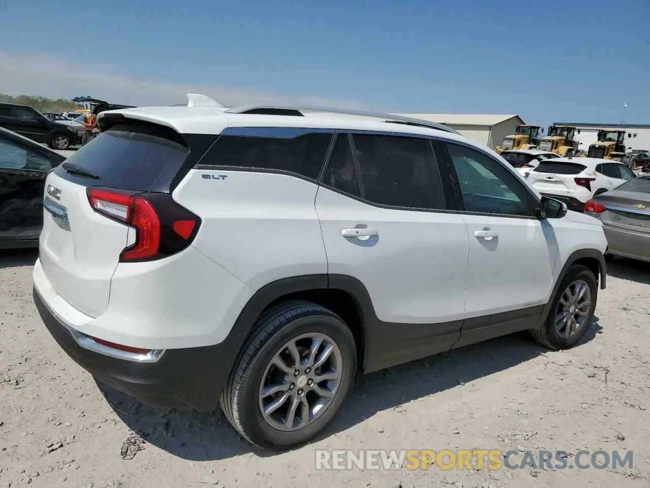 3 Photograph of a damaged car 3GKALPEV5NL183239 GMC TERRAIN 2022