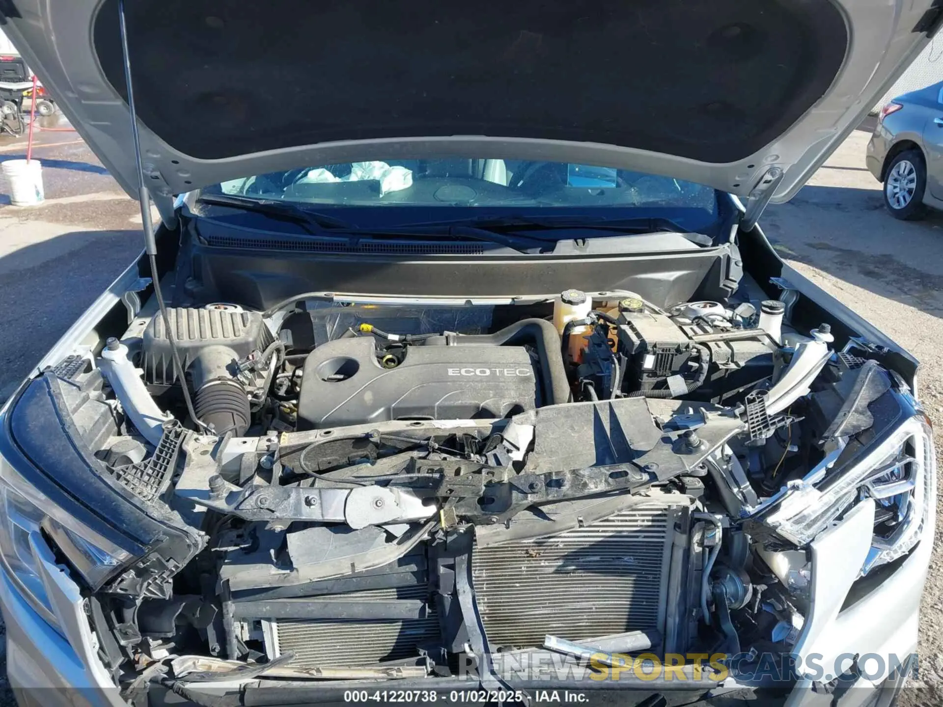 10 Photograph of a damaged car 3GKALPEV7NL106825 GMC TERRAIN 2022