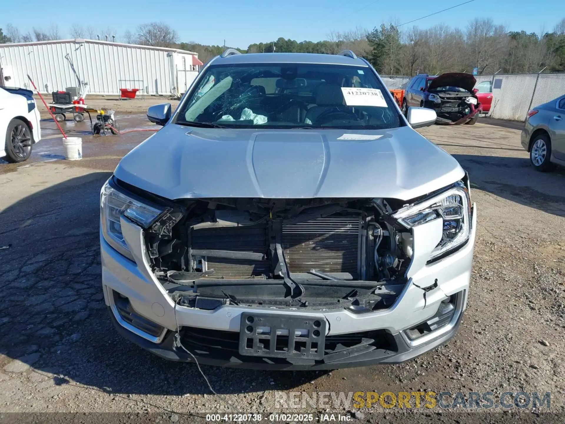 12 Photograph of a damaged car 3GKALPEV7NL106825 GMC TERRAIN 2022