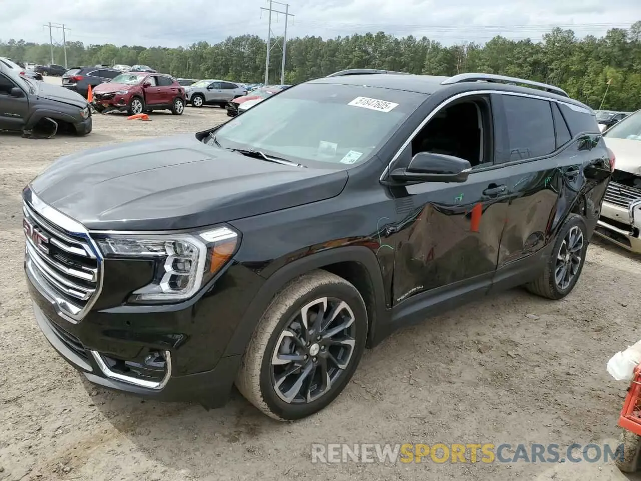 1 Photograph of a damaged car 3GKALPEV8NL189424 GMC TERRAIN 2022