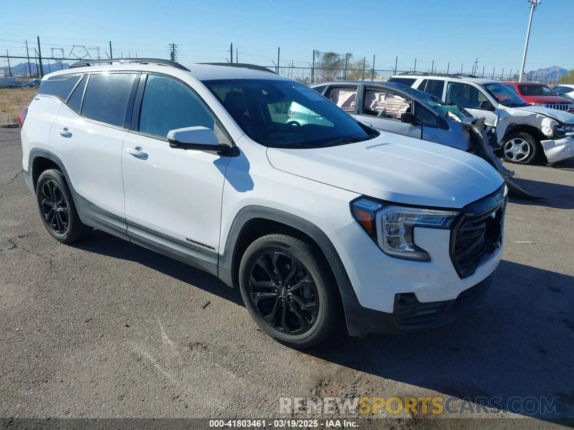 1 Photograph of a damaged car 3GKALPEV8NL251632 GMC TERRAIN 2022