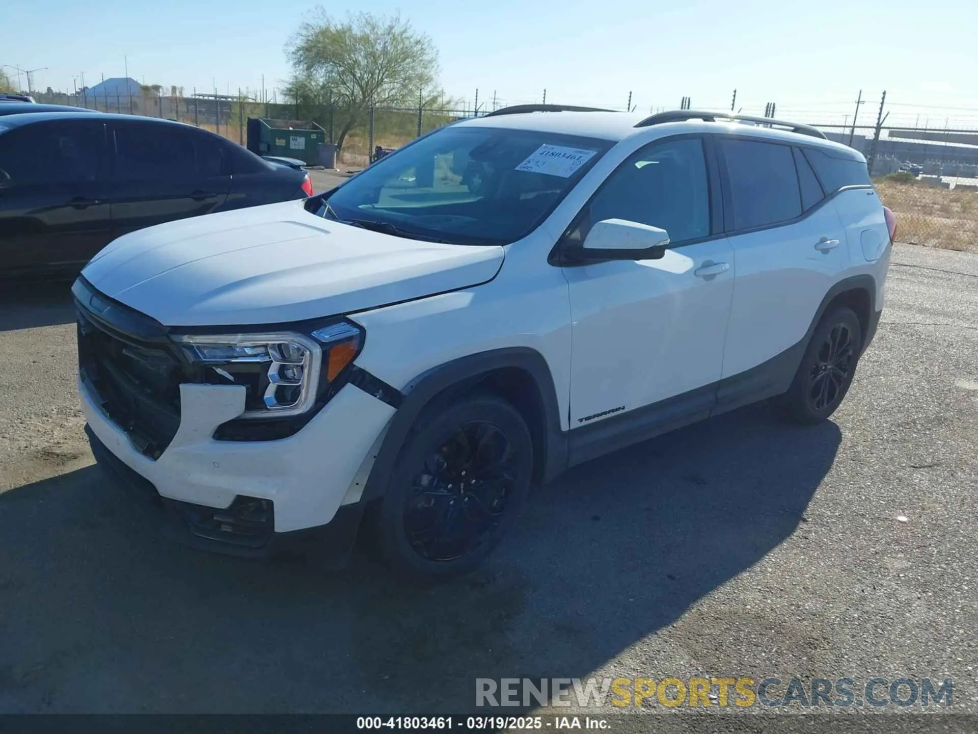 2 Photograph of a damaged car 3GKALPEV8NL251632 GMC TERRAIN 2022