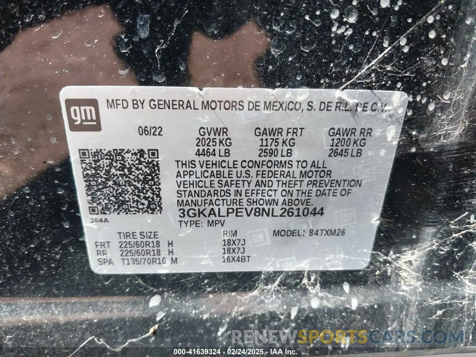 9 Photograph of a damaged car 3GKALPEV8NL261044 GMC TERRAIN 2022