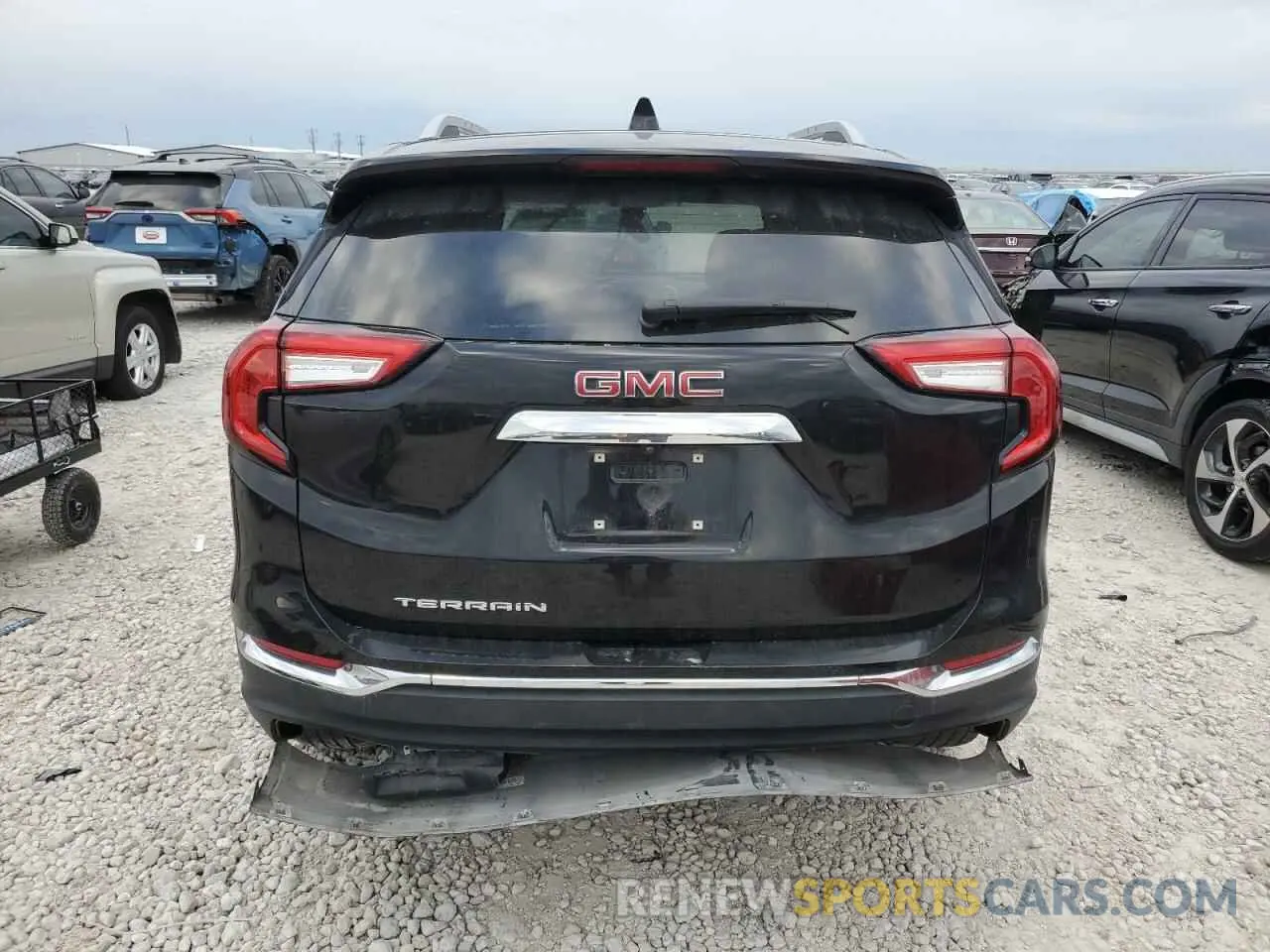 6 Photograph of a damaged car 3GKALPEV9NL179789 GMC TERRAIN 2022