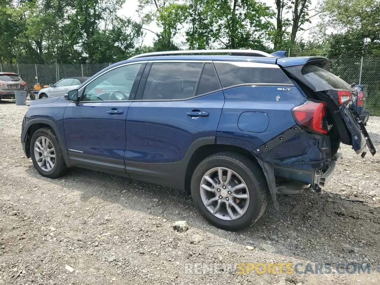 2 Photograph of a damaged car 3GKALPEV9NL209454 GMC TERRAIN 2022
