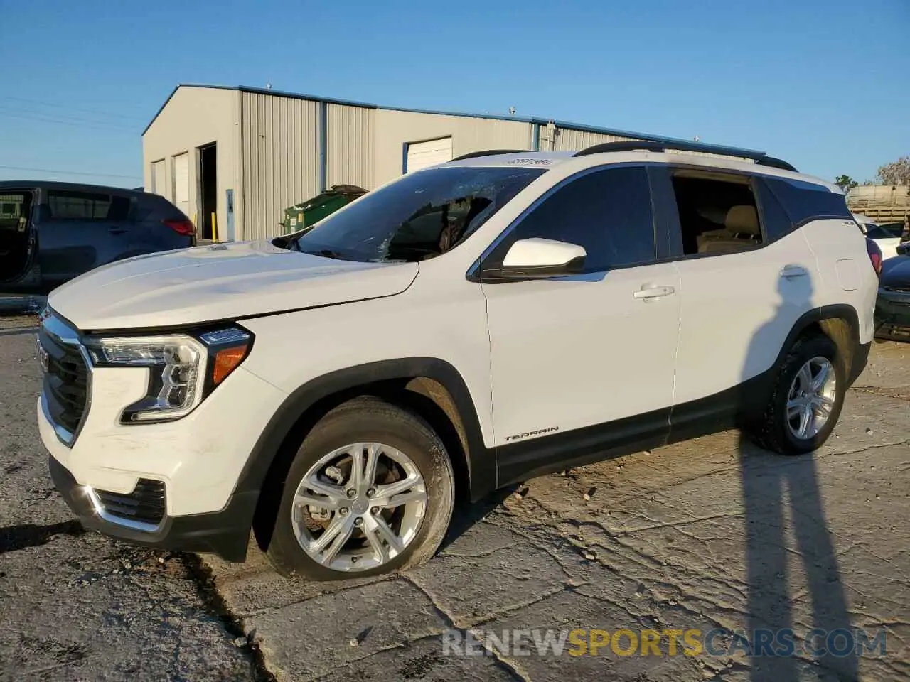 1 Photograph of a damaged car 3GKALTEV0NL106903 GMC TERRAIN 2022