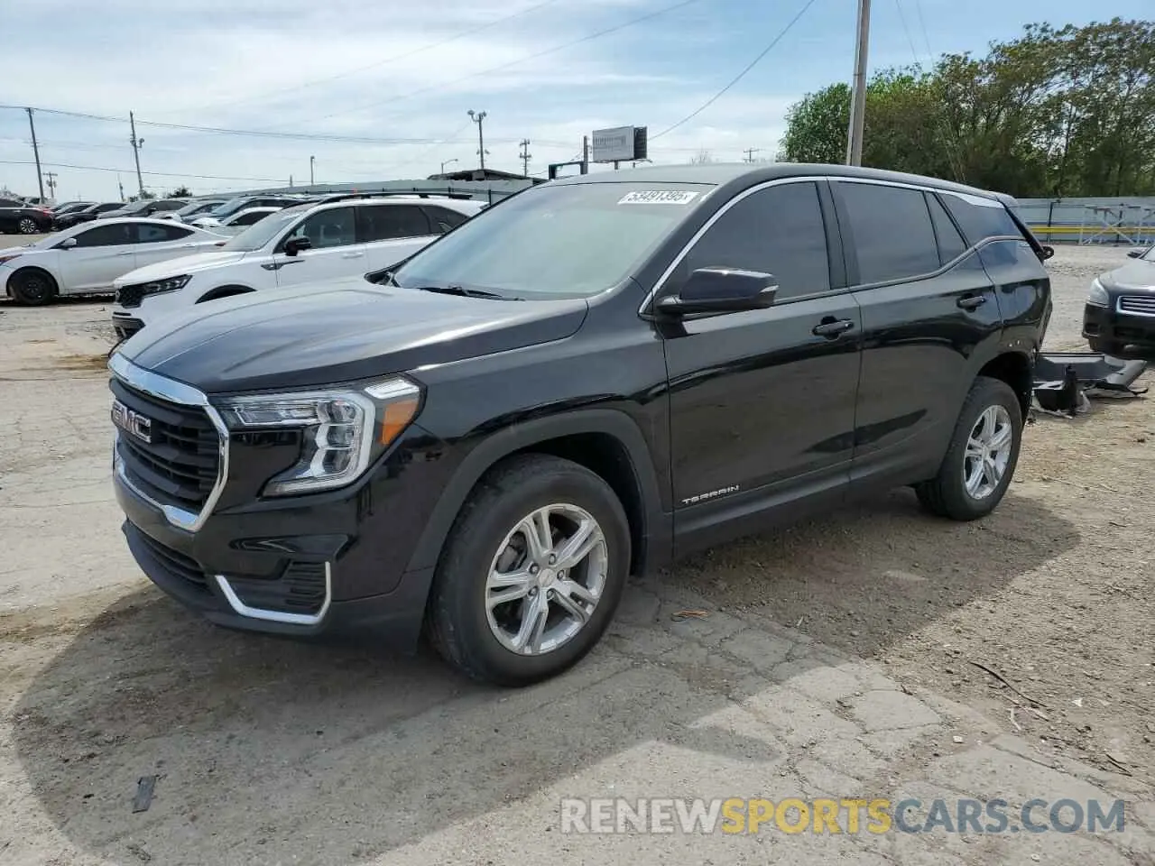 1 Photograph of a damaged car 3GKALTEV0NL111163 GMC TERRAIN 2022