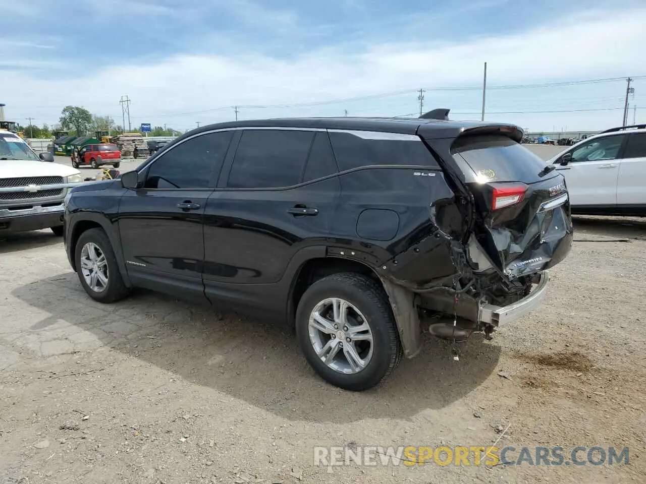 2 Photograph of a damaged car 3GKALTEV0NL111163 GMC TERRAIN 2022