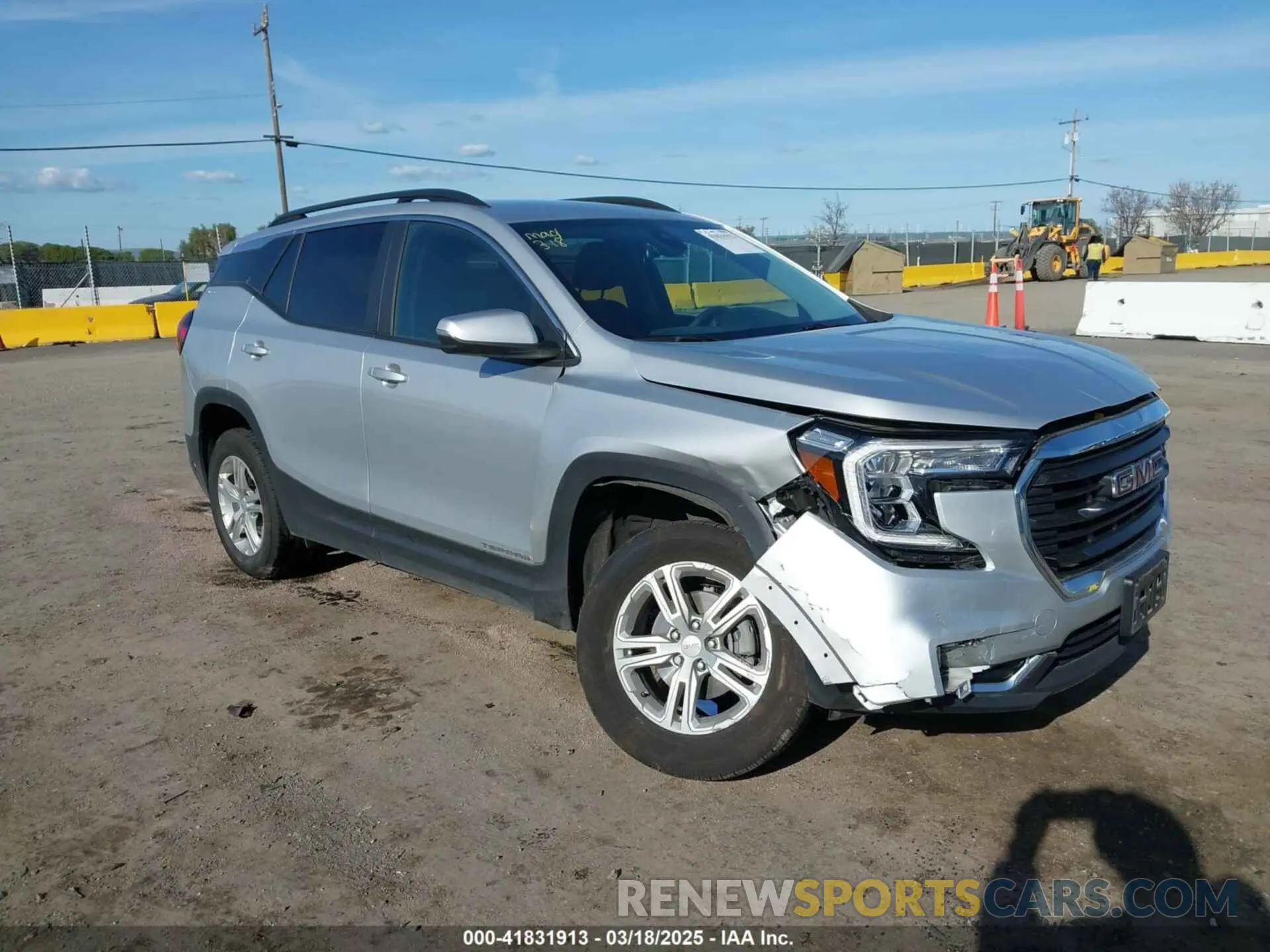 1 Photograph of a damaged car 3GKALTEV0NL127766 GMC TERRAIN 2022