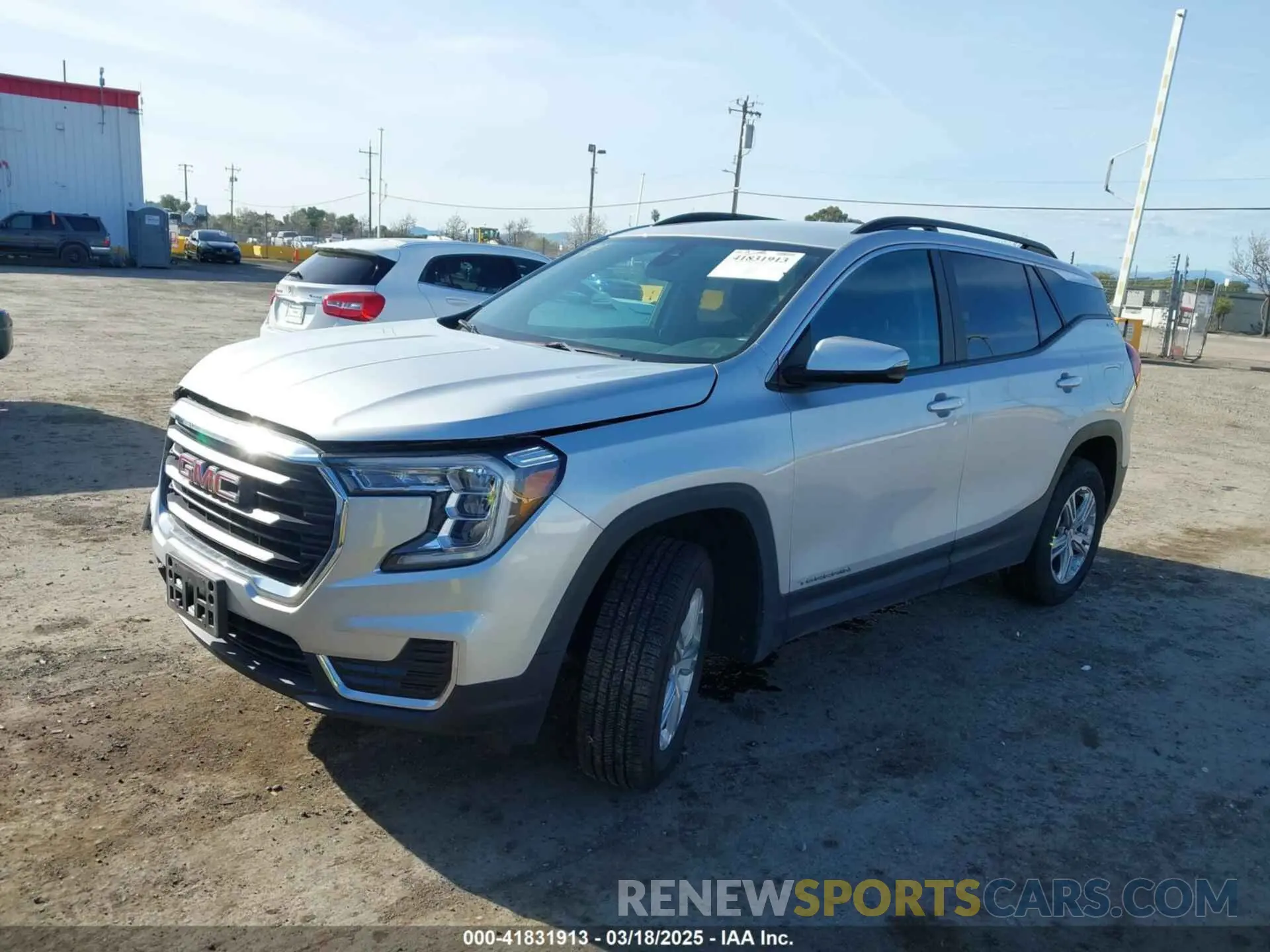 2 Photograph of a damaged car 3GKALTEV0NL127766 GMC TERRAIN 2022