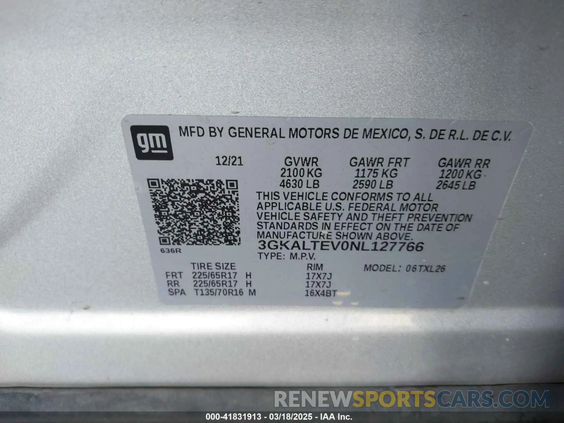 9 Photograph of a damaged car 3GKALTEV0NL127766 GMC TERRAIN 2022