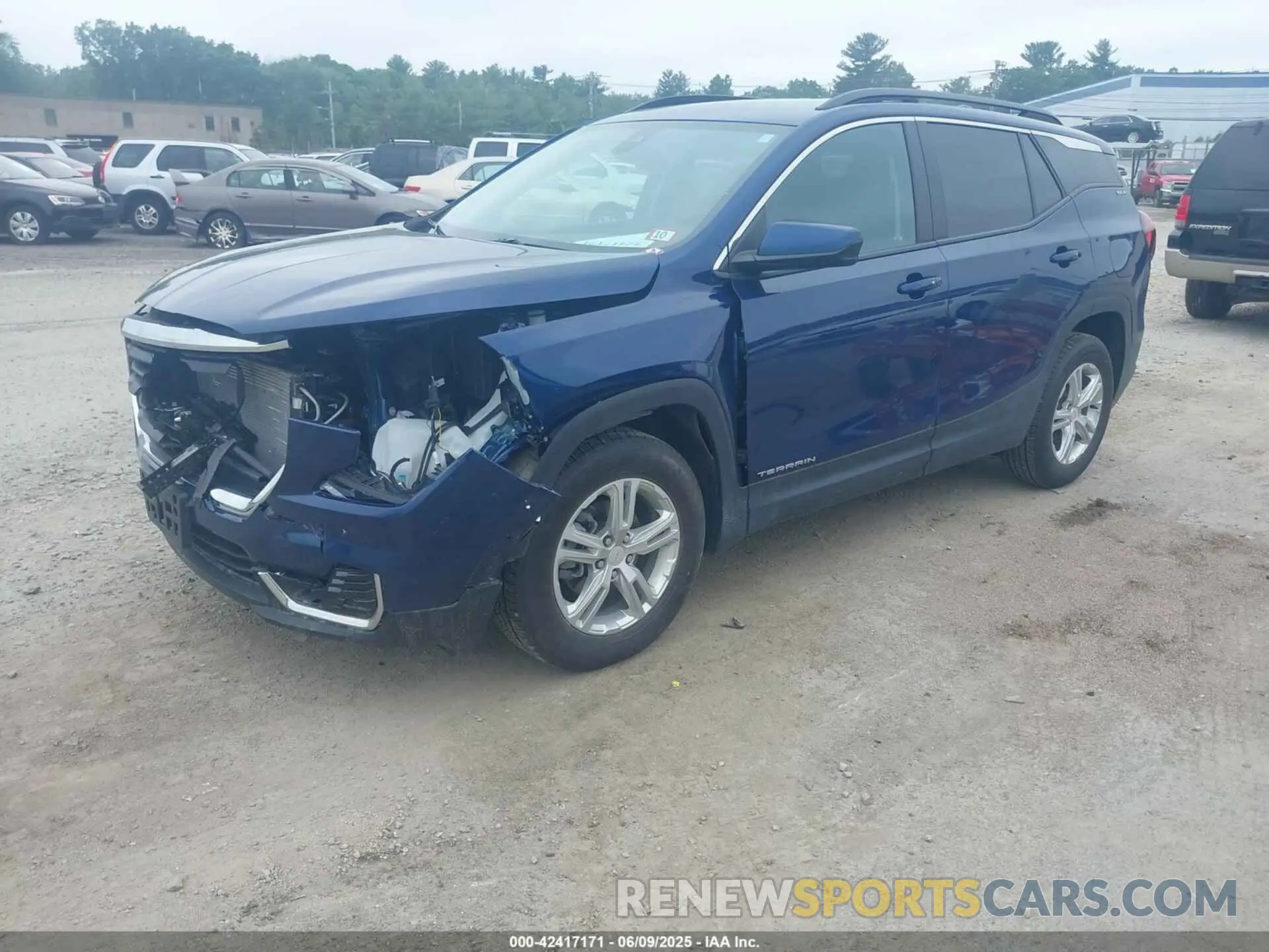 2 Photograph of a damaged car 3GKALTEV1NL142681 GMC TERRAIN 2022