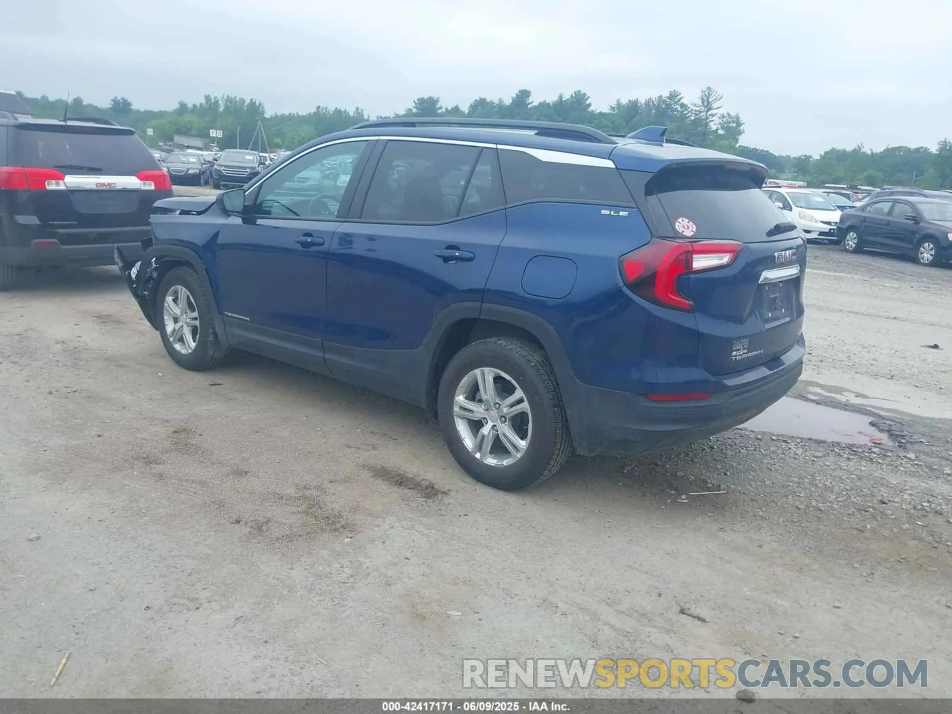 3 Photograph of a damaged car 3GKALTEV1NL142681 GMC TERRAIN 2022