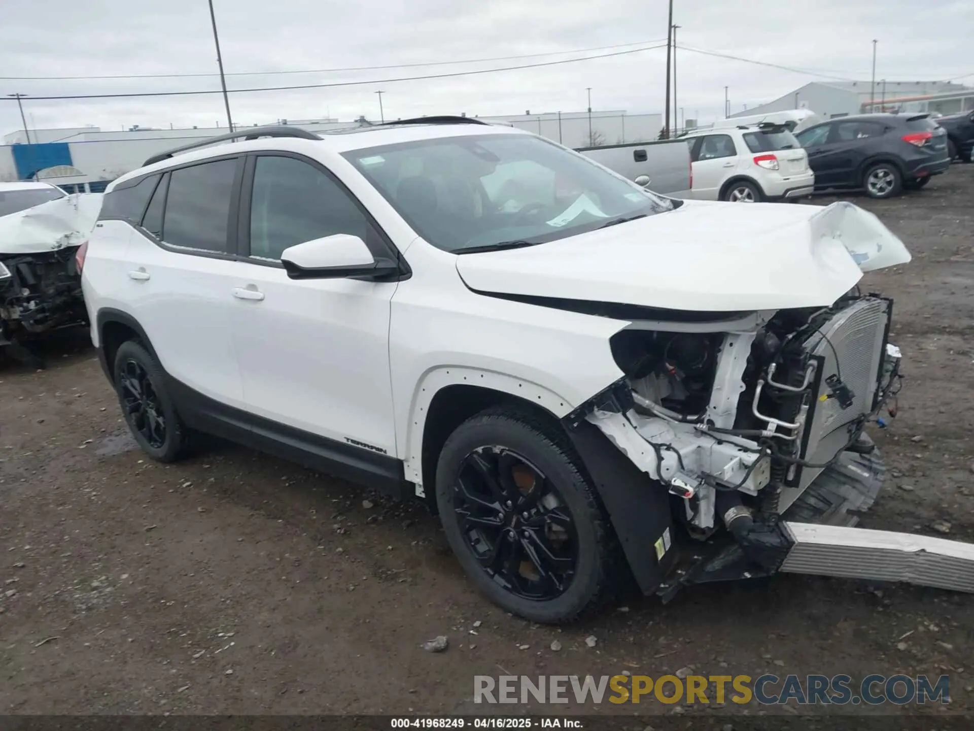 1 Photograph of a damaged car 3GKALTEV1NL185109 GMC TERRAIN 2022