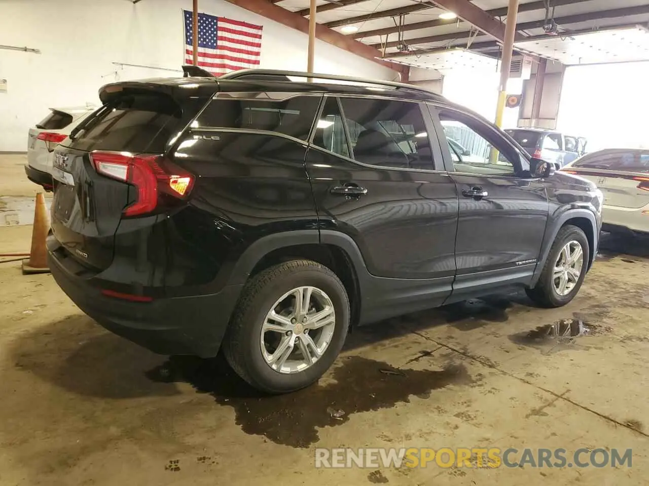 3 Photograph of a damaged car 3GKALTEV1NL221767 GMC TERRAIN 2022