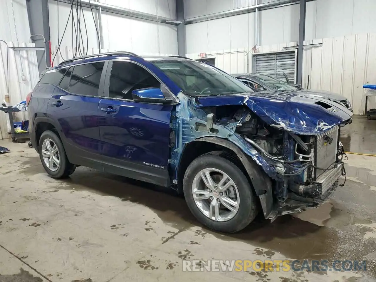 4 Photograph of a damaged car 3GKALTEV1NL228282 GMC TERRAIN 2022