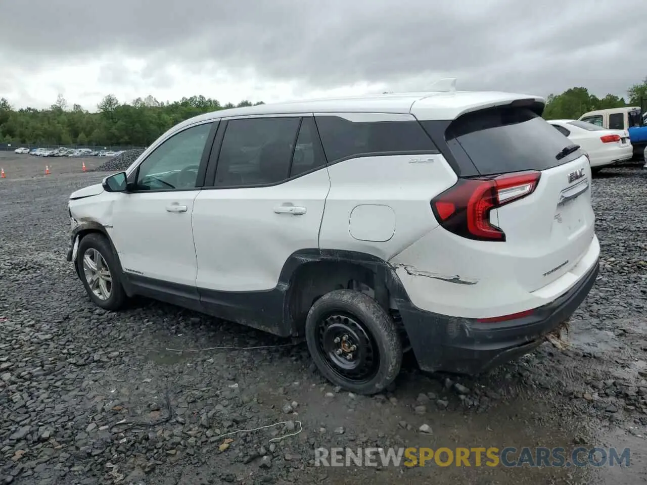 2 Photograph of a damaged car 3GKALTEV1NL234843 GMC TERRAIN 2022