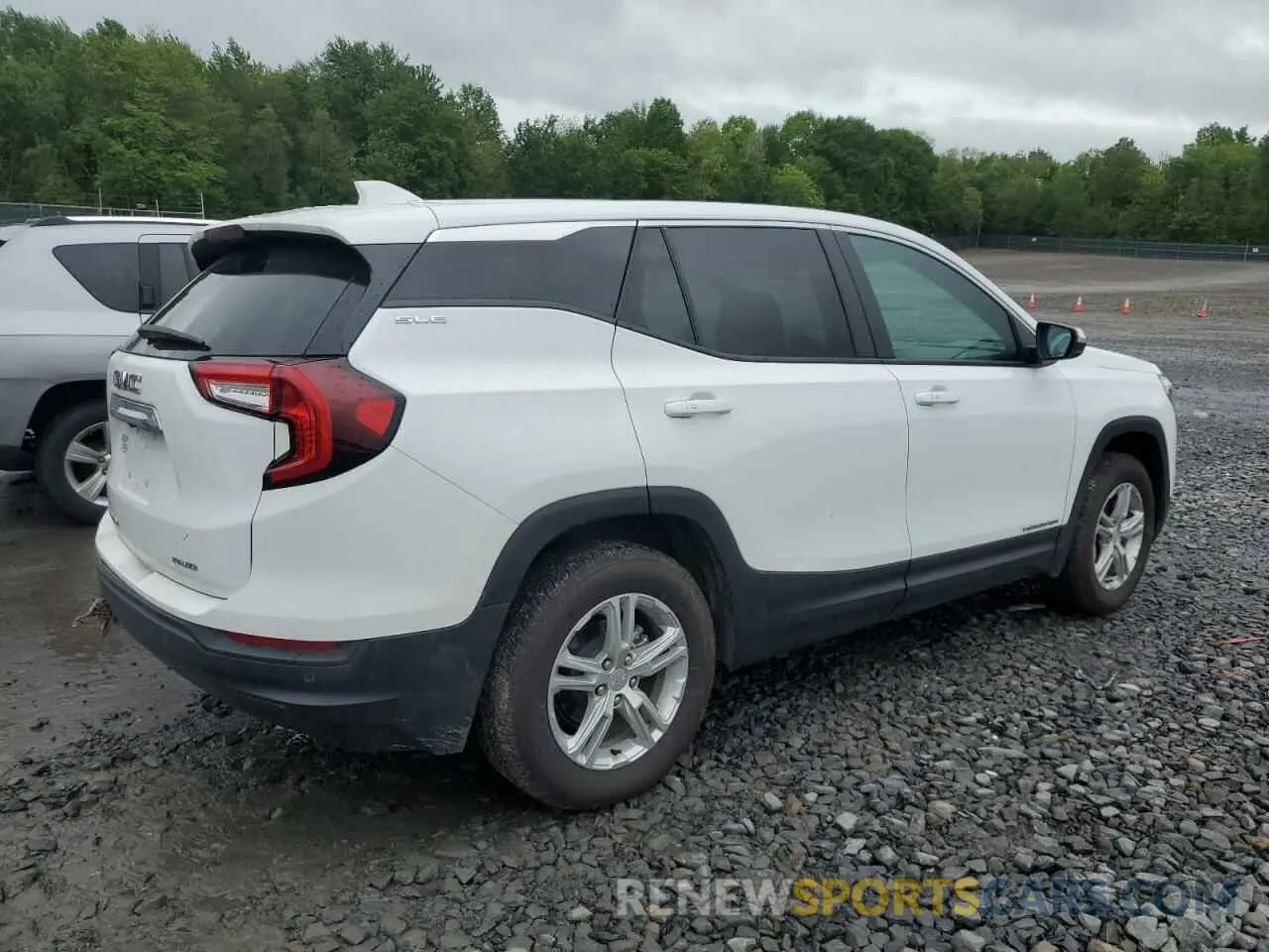 3 Photograph of a damaged car 3GKALTEV1NL234843 GMC TERRAIN 2022