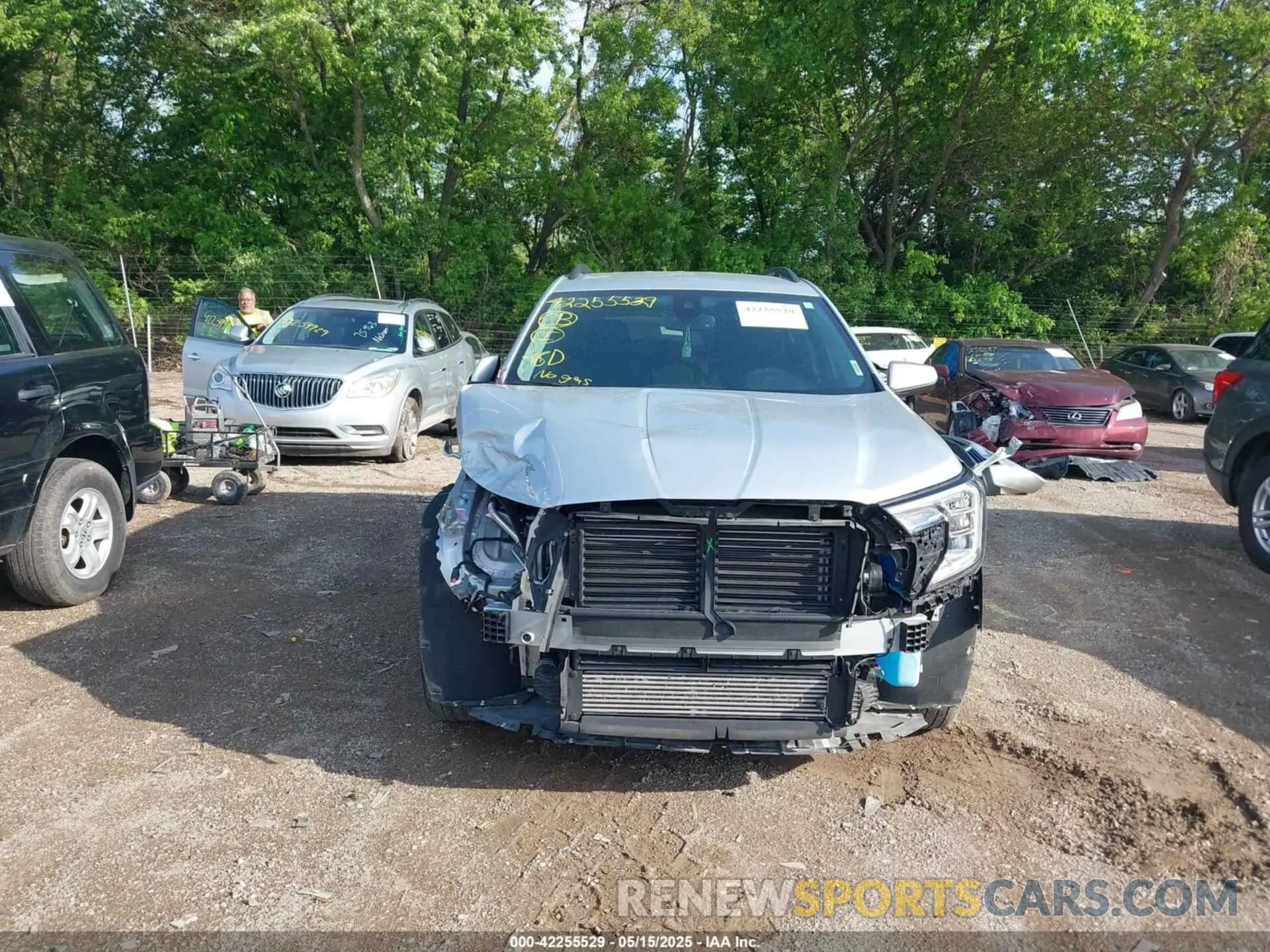 13 Photograph of a damaged car 3GKALTEV2NL248606 GMC TERRAIN 2022