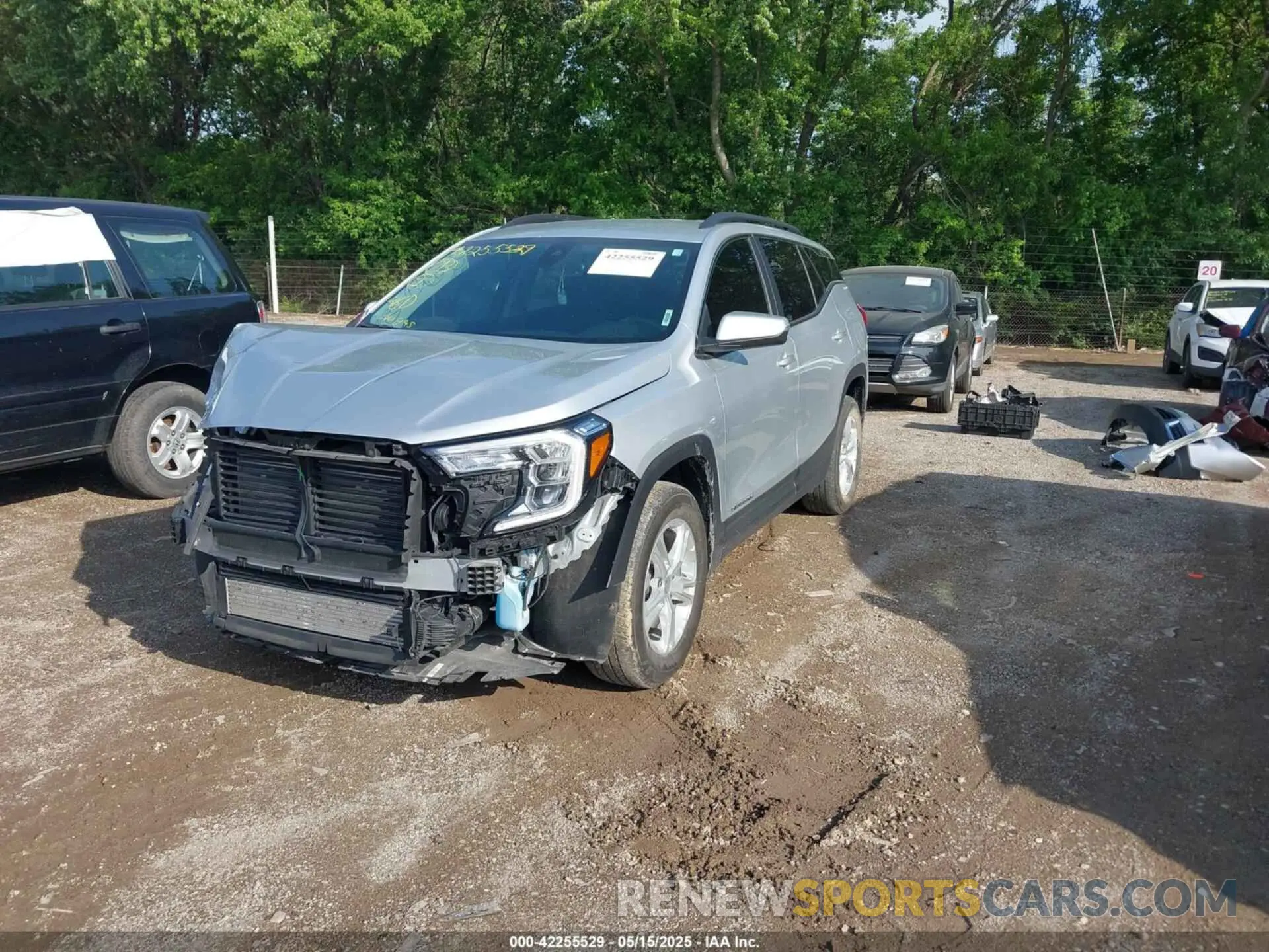 2 Photograph of a damaged car 3GKALTEV2NL248606 GMC TERRAIN 2022