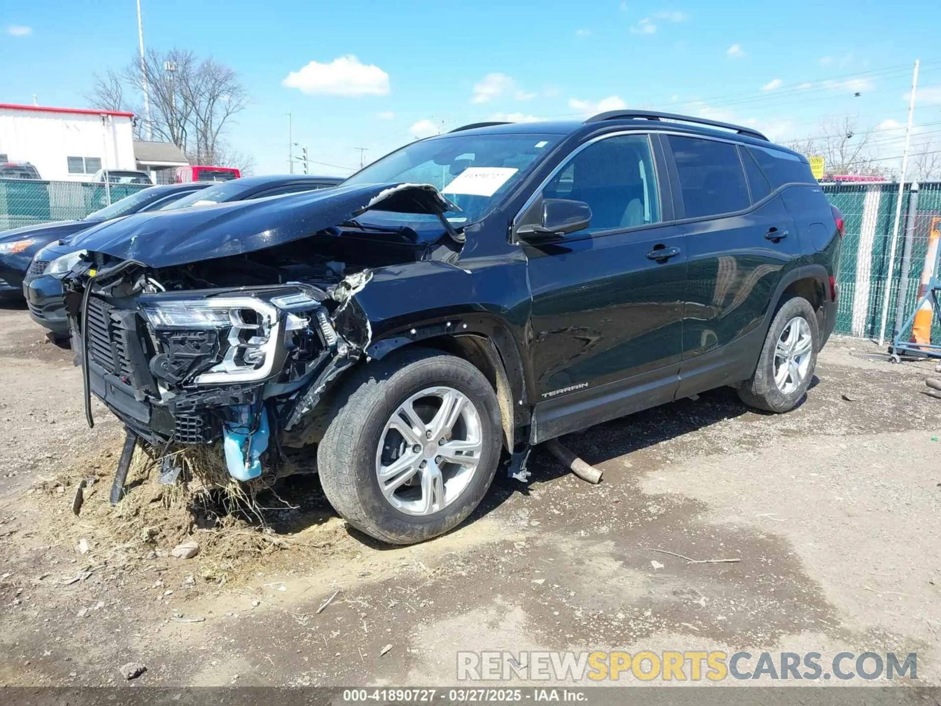 2 Photograph of a damaged car 3GKALTEV3NL110153 GMC TERRAIN 2022
