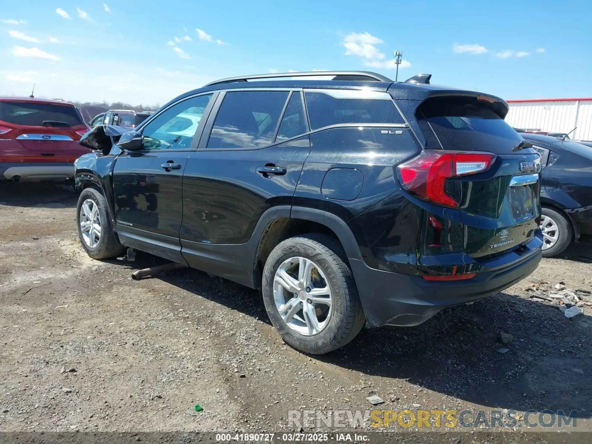 3 Photograph of a damaged car 3GKALTEV3NL110153 GMC TERRAIN 2022