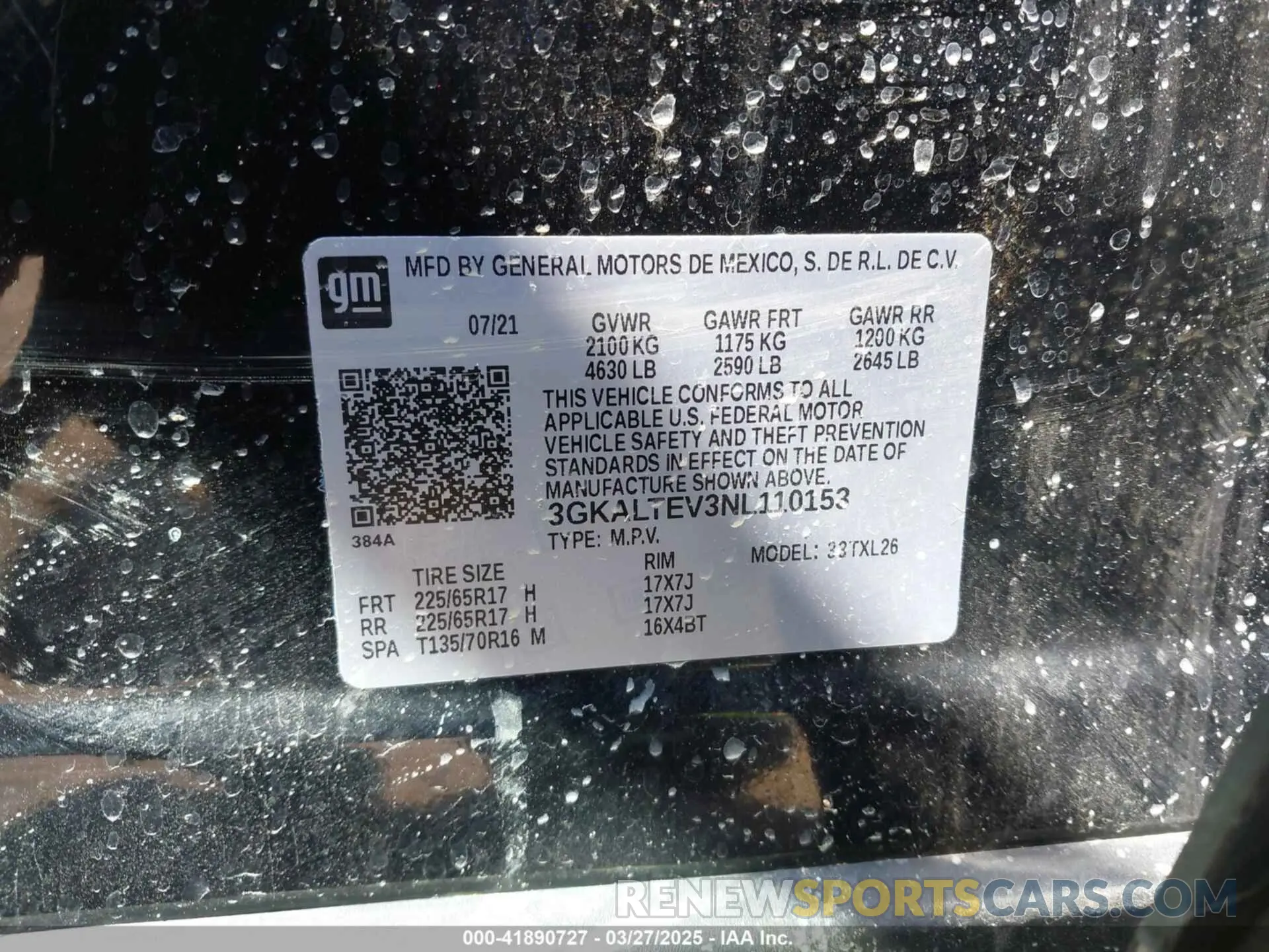 9 Photograph of a damaged car 3GKALTEV3NL110153 GMC TERRAIN 2022