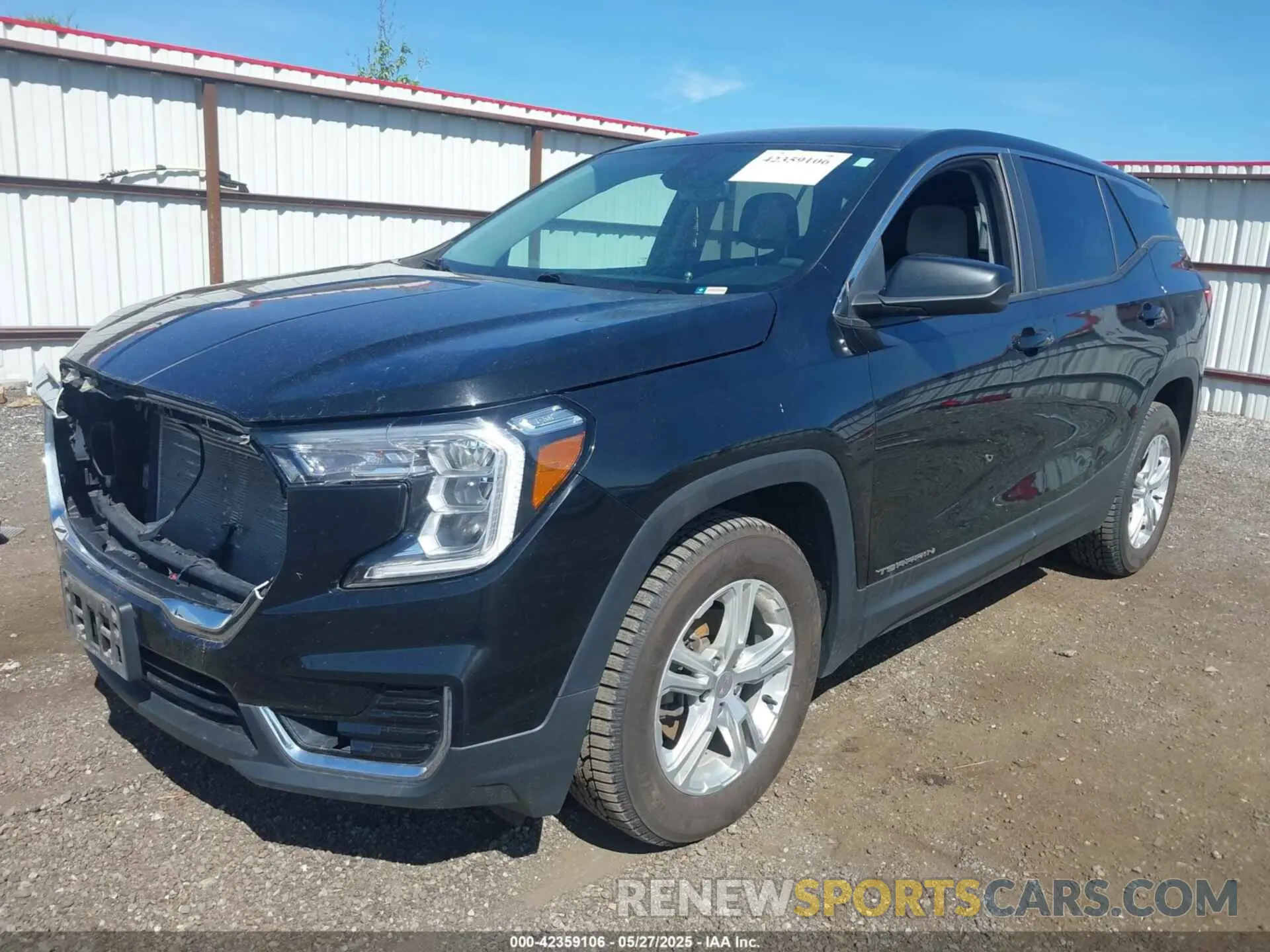 2 Photograph of a damaged car 3GKALTEV3NL167579 GMC TERRAIN 2022
