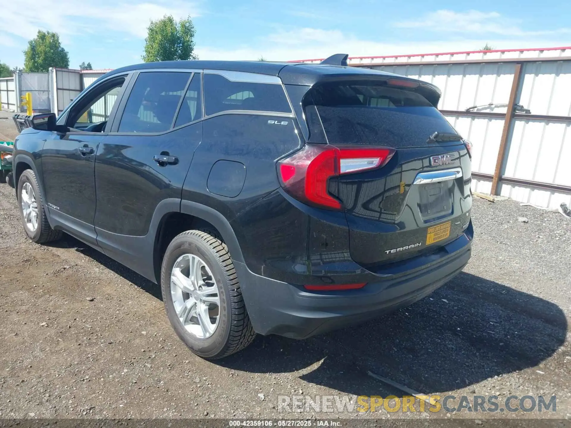 3 Photograph of a damaged car 3GKALTEV3NL167579 GMC TERRAIN 2022