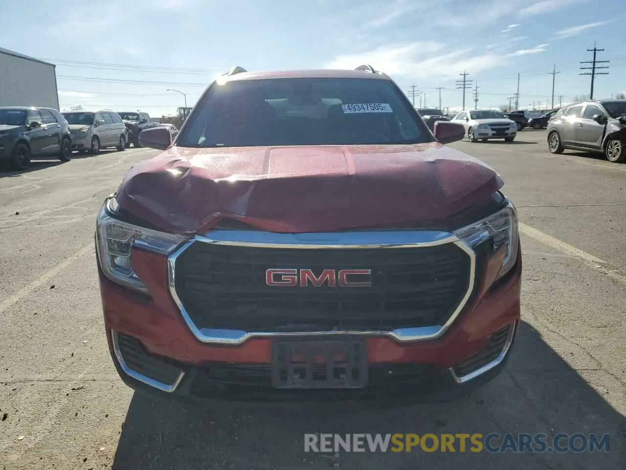 5 Photograph of a damaged car 3GKALTEV3NL177061 GMC TERRAIN 2022