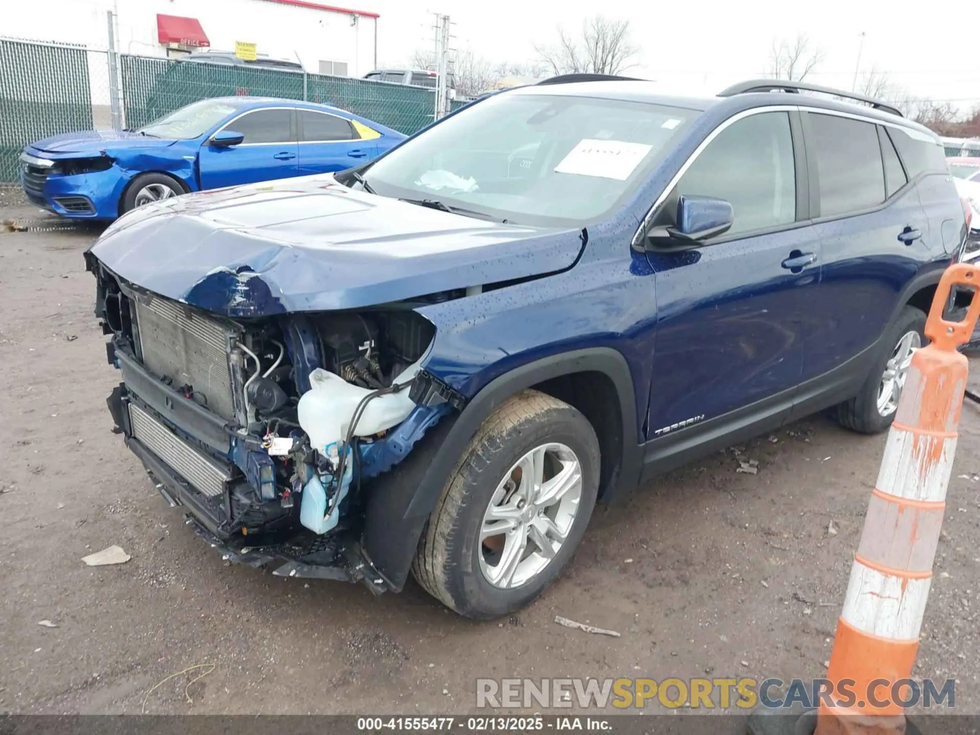 2 Photograph of a damaged car 3GKALTEV3NL191168 GMC TERRAIN 2022