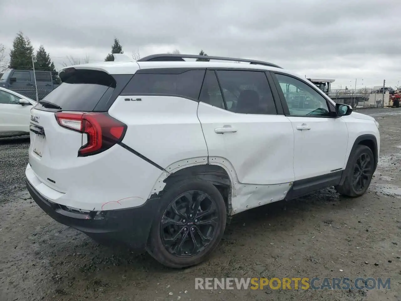 3 Photograph of a damaged car 3GKALTEV3NL250915 GMC TERRAIN 2022