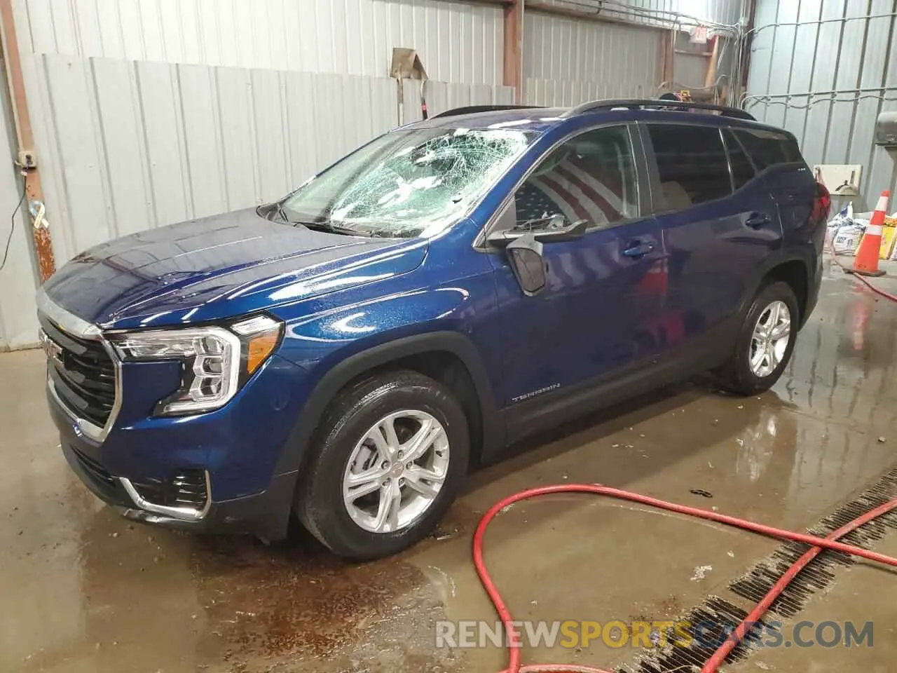 1 Photograph of a damaged car 3GKALTEV4NL183807 GMC TERRAIN 2022