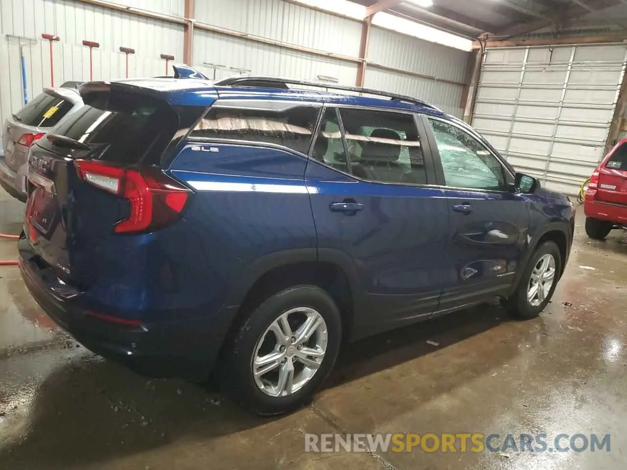 3 Photograph of a damaged car 3GKALTEV4NL183807 GMC TERRAIN 2022
