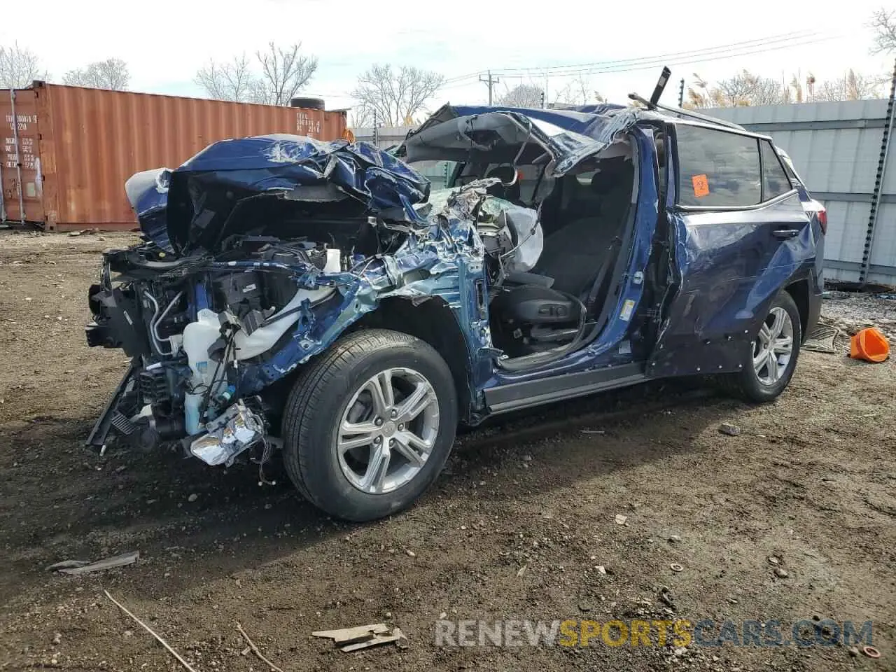 1 Photograph of a damaged car 3GKALTEV4NL226669 GMC TERRAIN 2022