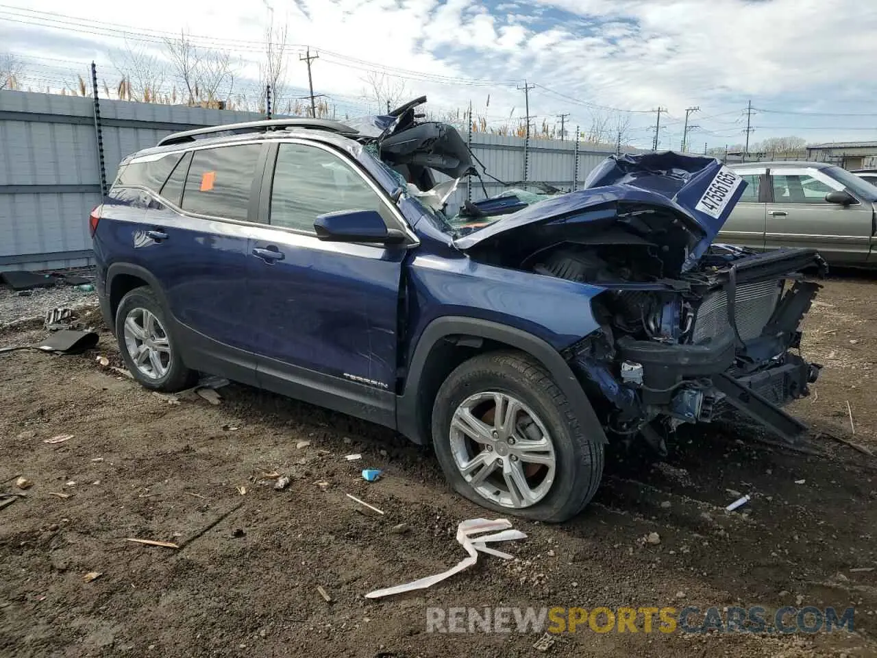 4 Photograph of a damaged car 3GKALTEV4NL226669 GMC TERRAIN 2022