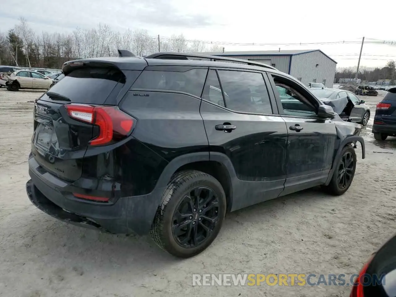 3 Photograph of a damaged car 3GKALTEV4NL278495 GMC TERRAIN 2022