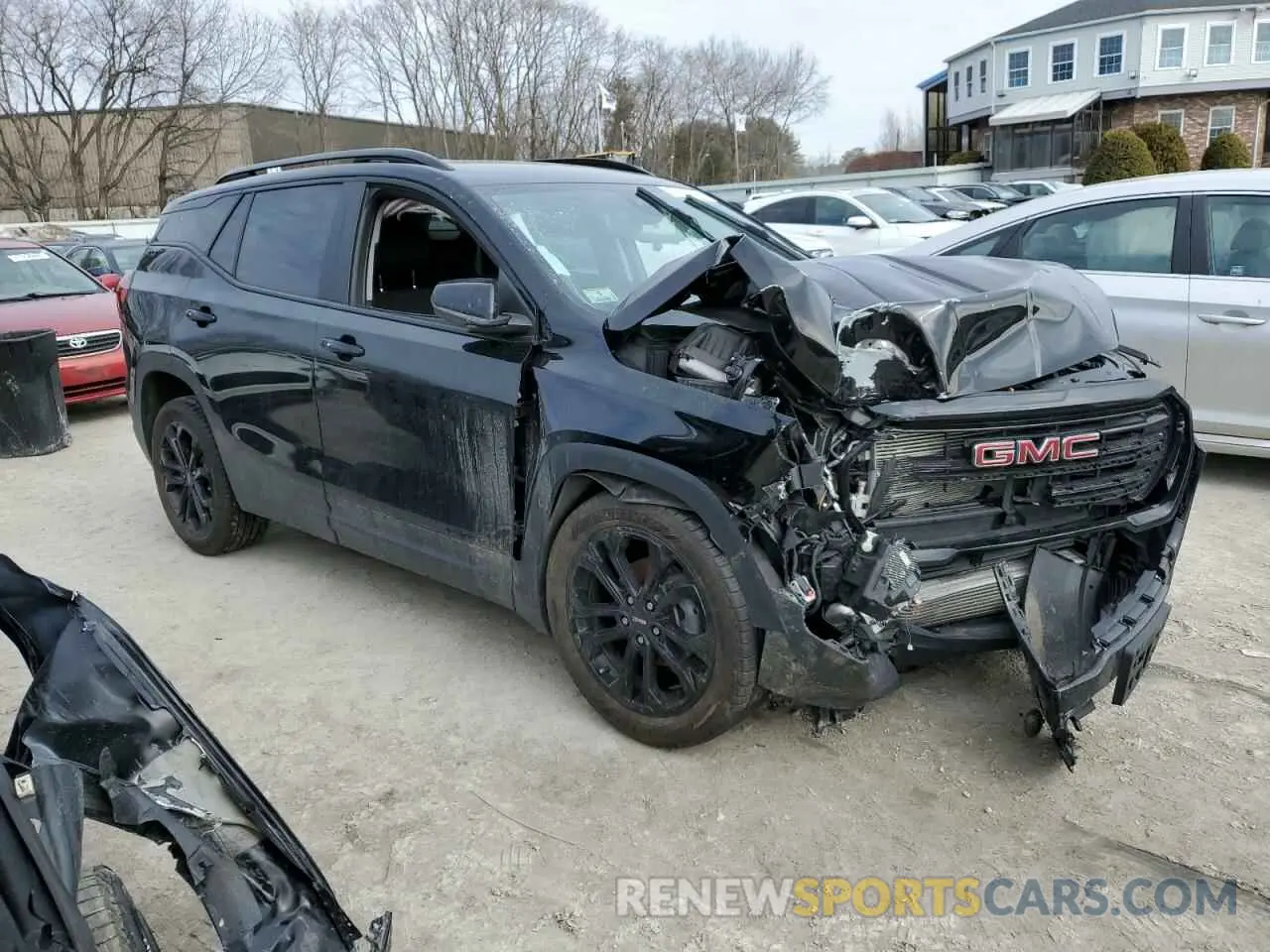 4 Photograph of a damaged car 3GKALTEV4NL278495 GMC TERRAIN 2022