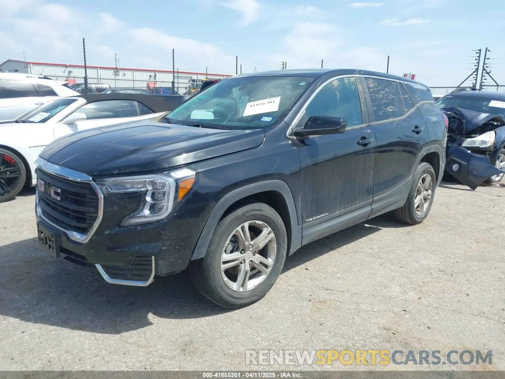 2 Photograph of a damaged car 3GKALTEV5NL173612 GMC TERRAIN 2022