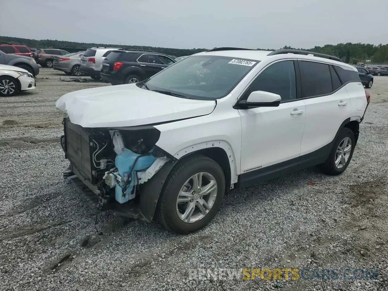 1 Photograph of a damaged car 3GKALTEV5NL195741 GMC TERRAIN 2022