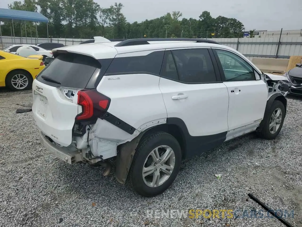 3 Photograph of a damaged car 3GKALTEV5NL195741 GMC TERRAIN 2022