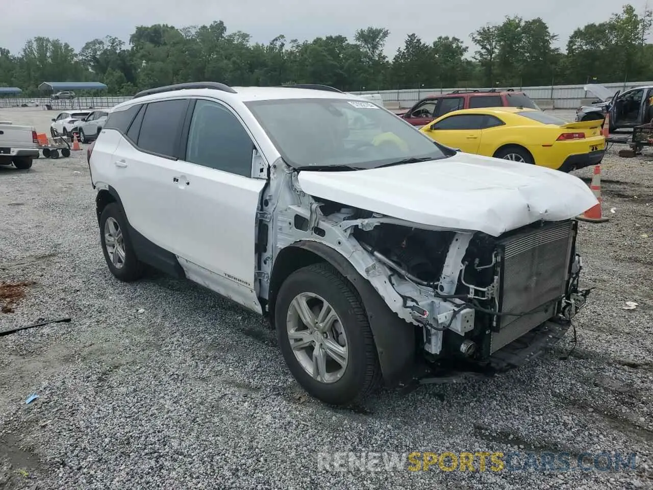 4 Photograph of a damaged car 3GKALTEV5NL195741 GMC TERRAIN 2022